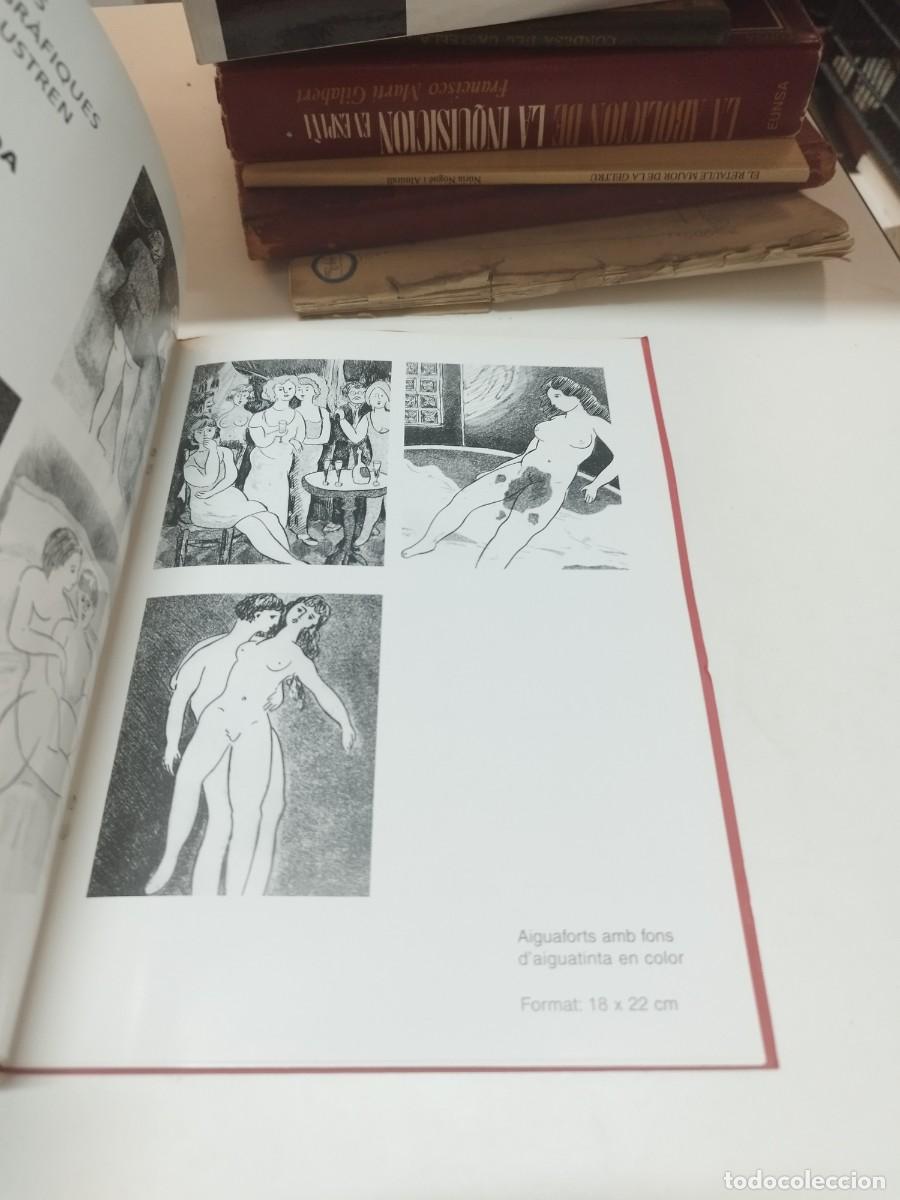 Libros de segunda mano: Pere Gimferrer. Mascarada. -Edici&oacute; biling&uuml;e de bibliof&iacute;lia- Programa de la Obra. Olot + Targeta. - Foto 6