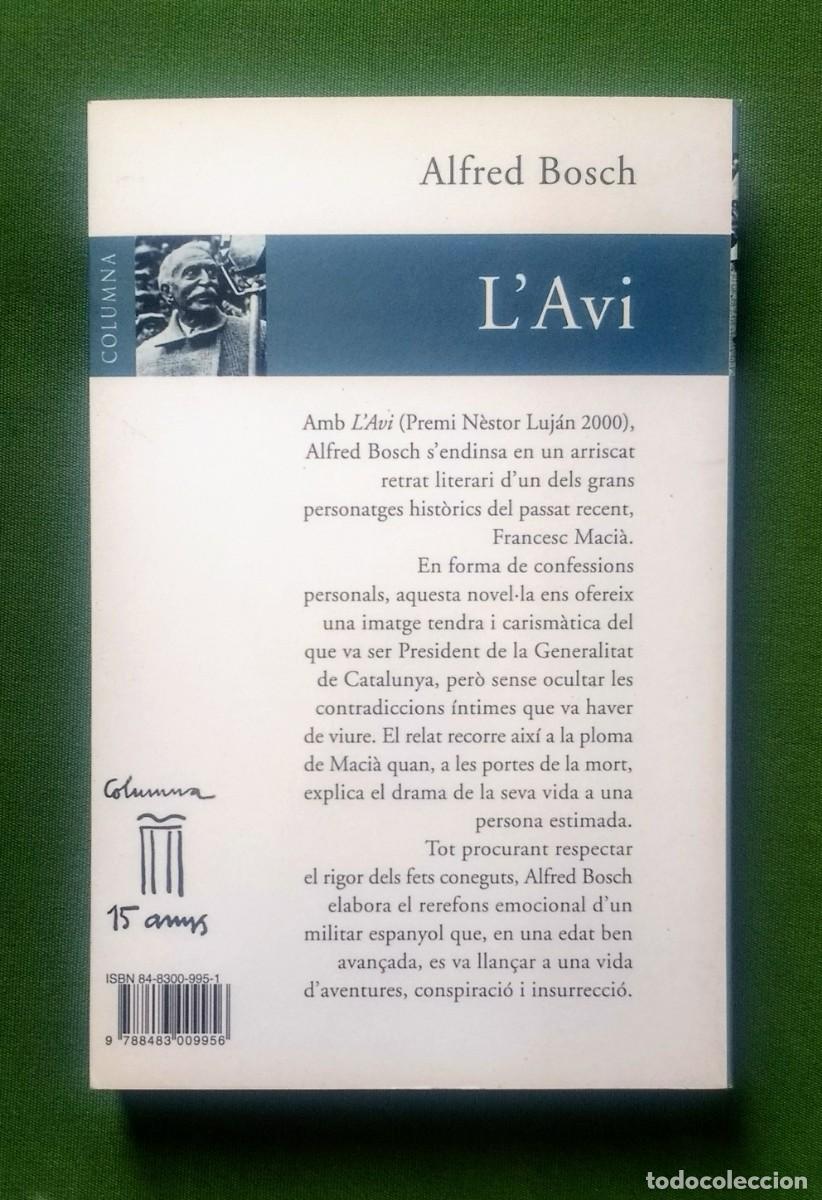 Libros de segunda mano: LAVI. CONFESSIONS &Iacute;NTIMES DE FRANCESC MACI&Agrave; - ALFRED BOSCH - Foto 2