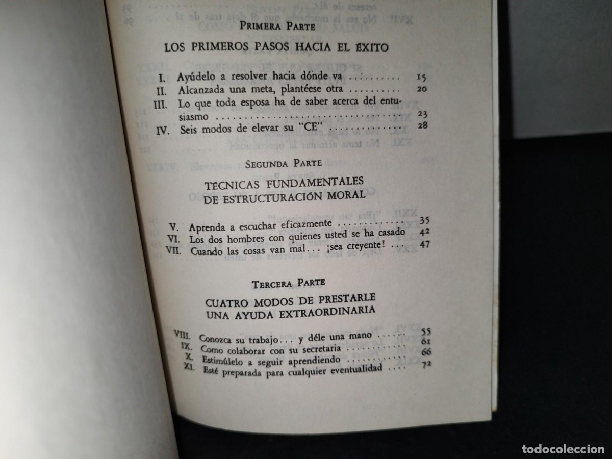 Libros de segunda mano: 41- C&Oacute;MO AYUDAR AL ESPOSO PARA QUE PROGRESE - DOROTHY CARNEGIE - Foto 6