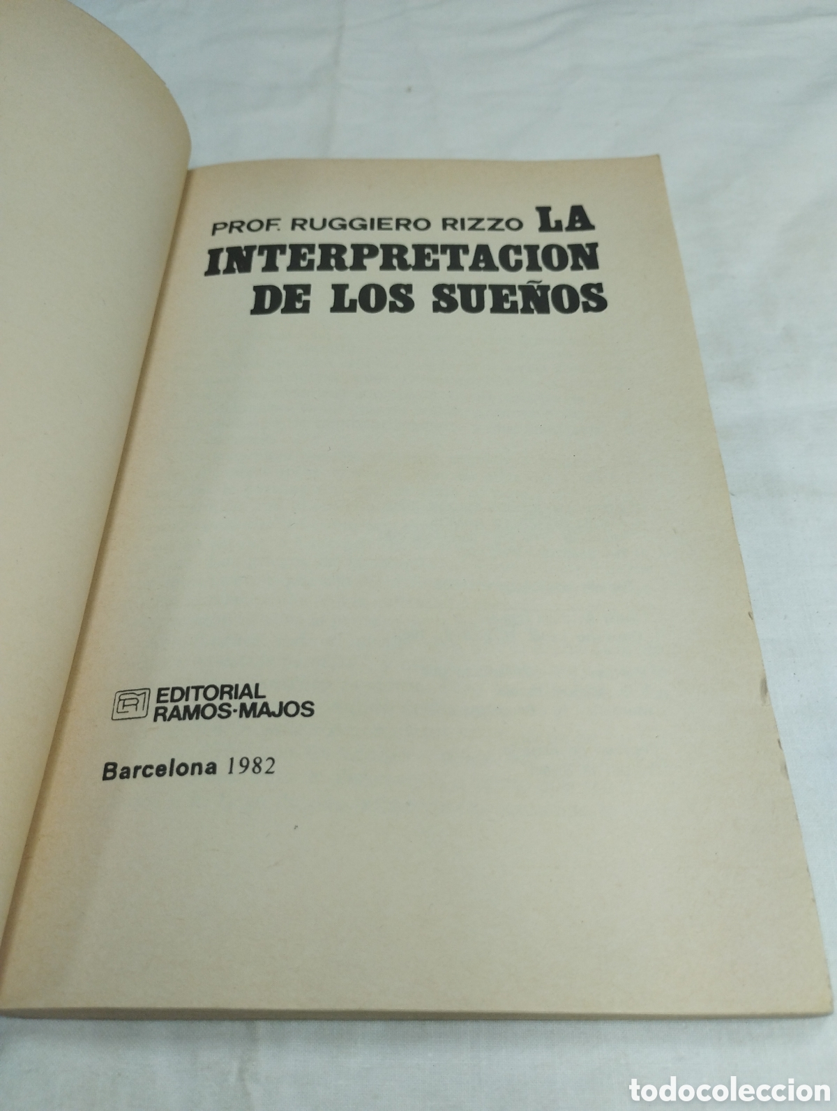 Libros de segunda mano: La interpretaci&oacute;n de los sue&ntilde;os. Rugieron Rizzo, 1982 KKB - Foto 3