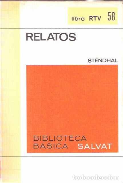 Libros de segunda mano: Relatos - Stendhal - Foto 1