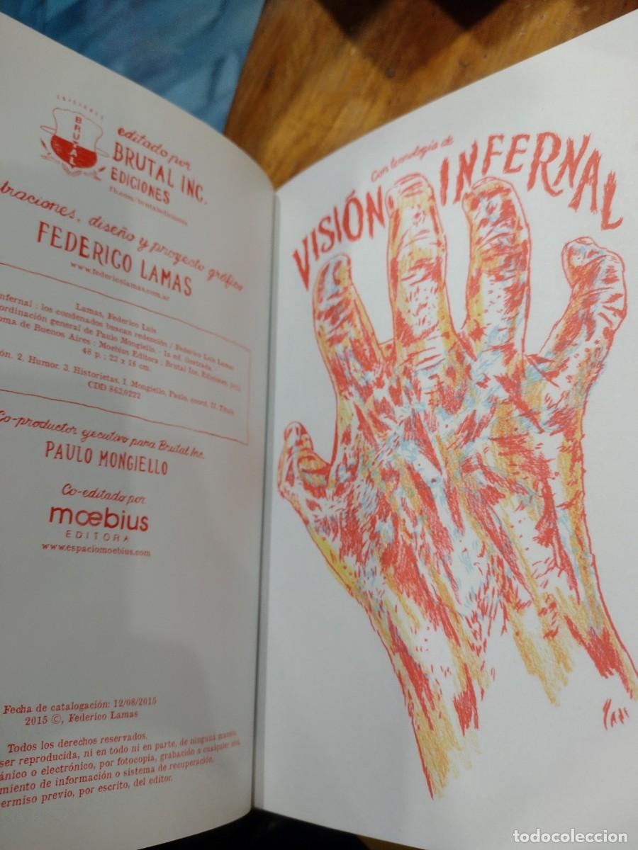 Libros de segunda mano: Visi&oacute;n infernal, a.k.a. Hellish Vision Federico Lamas. - Foto 2