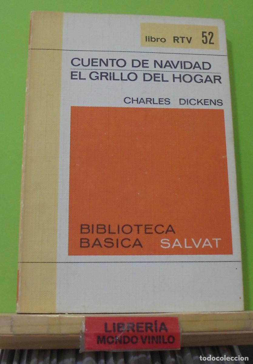 Libros de segunda mano: Cuento de Navidad / El grillo del hogar. Charles Dickens. RTV n&ordm; 52 - Foto 1