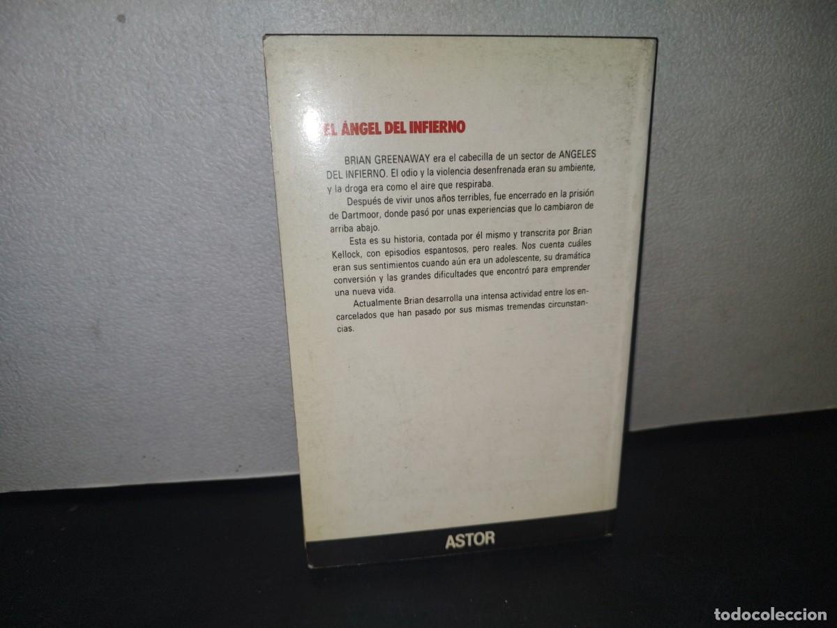 Libros de segunda mano: 34- EL &Aacute;NGEL DEL INFIERNO - BRIAN GREENAWAY - 1990 - Foto 3