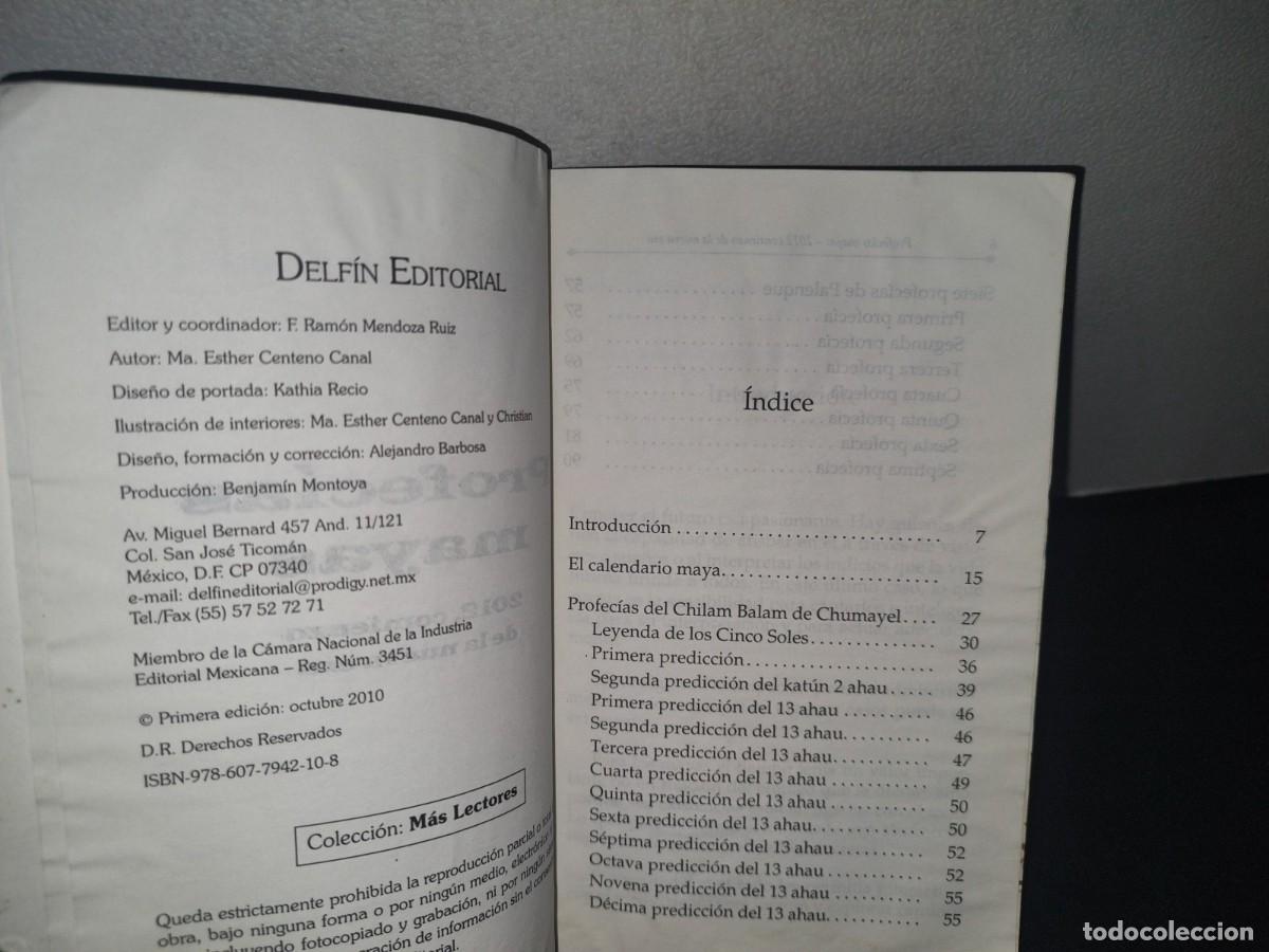 Libros de segunda mano: 34- IMPACTANTES PROFEC&Iacute;AS MAYAS - Foto 7