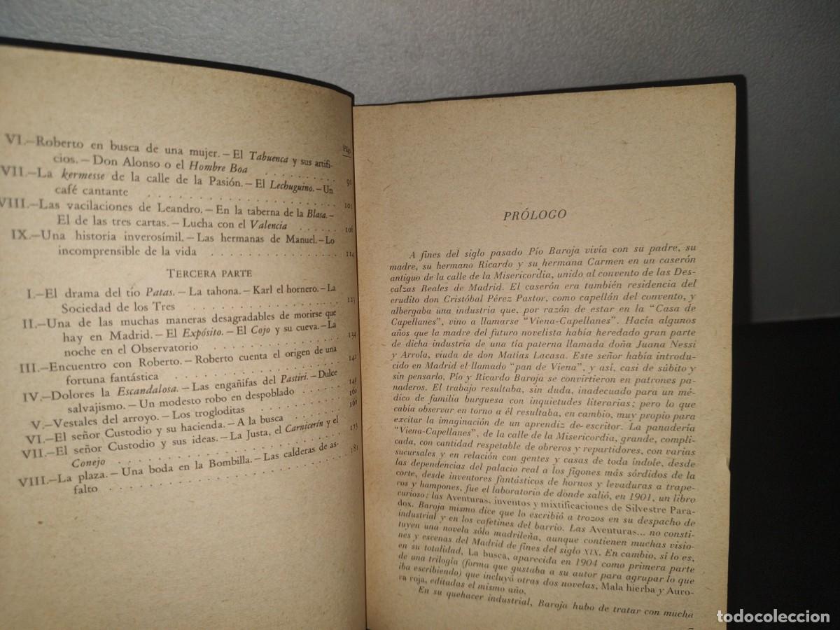 Libros de segunda mano: 34- LA BUSCA - P&Iacute;O BAROJA - Foto 4