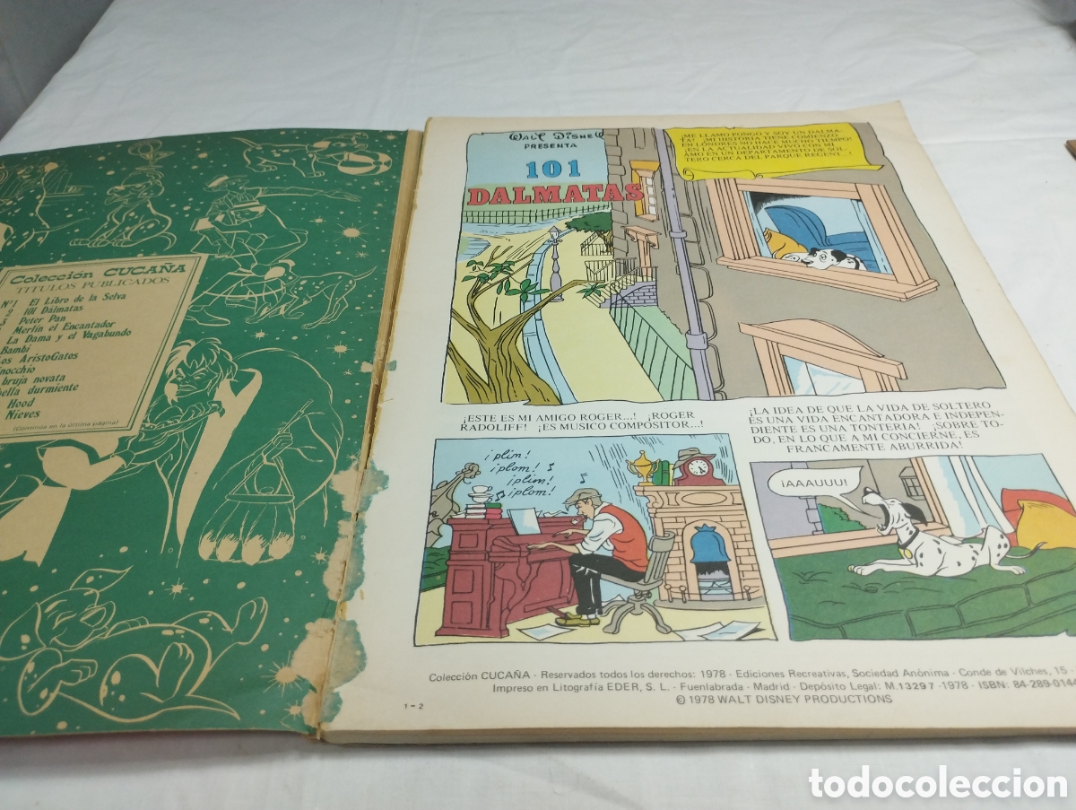 Libros de segunda mano: 101 D&aacute;lmatas. Walt Disney, 1978 KKB - Foto 2