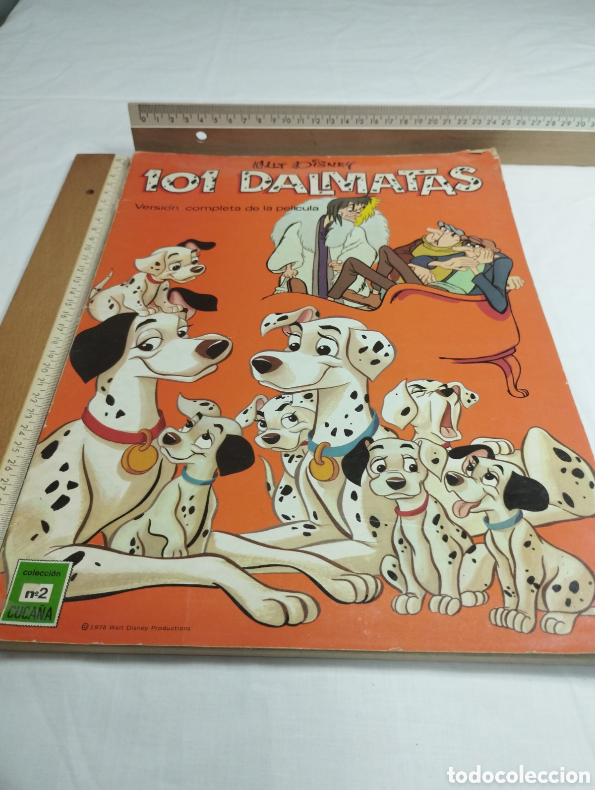 Libros de segunda mano: 101 D&aacute;lmatas. Walt Disney, 1978 KKB - Foto 1