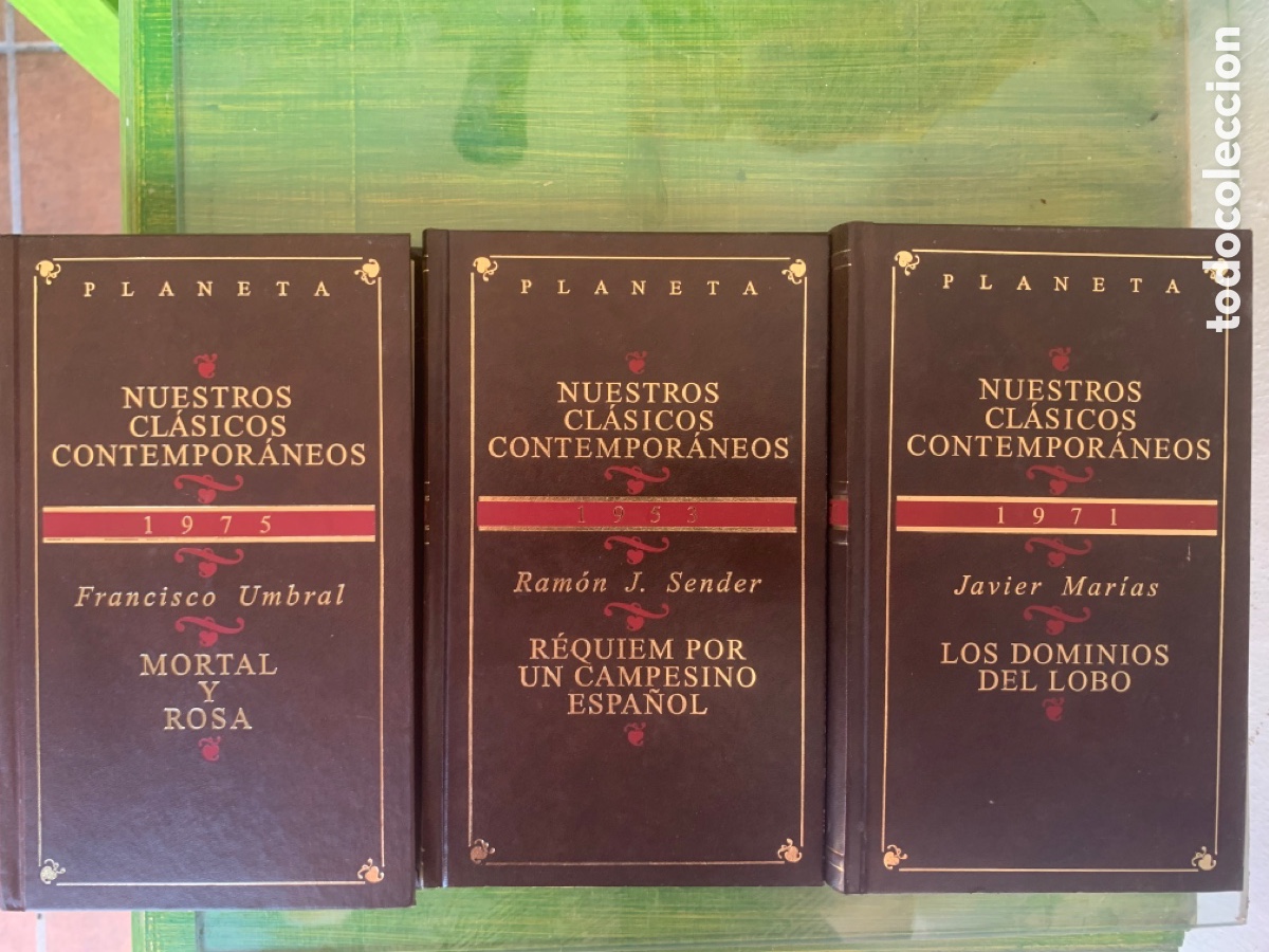 Libros de segunda mano: 3 obras de Cl&aacute;sicos Contempor&aacute;neos. Francisco Umbral, Ram&oacute;n J. Sender y Javier Marias