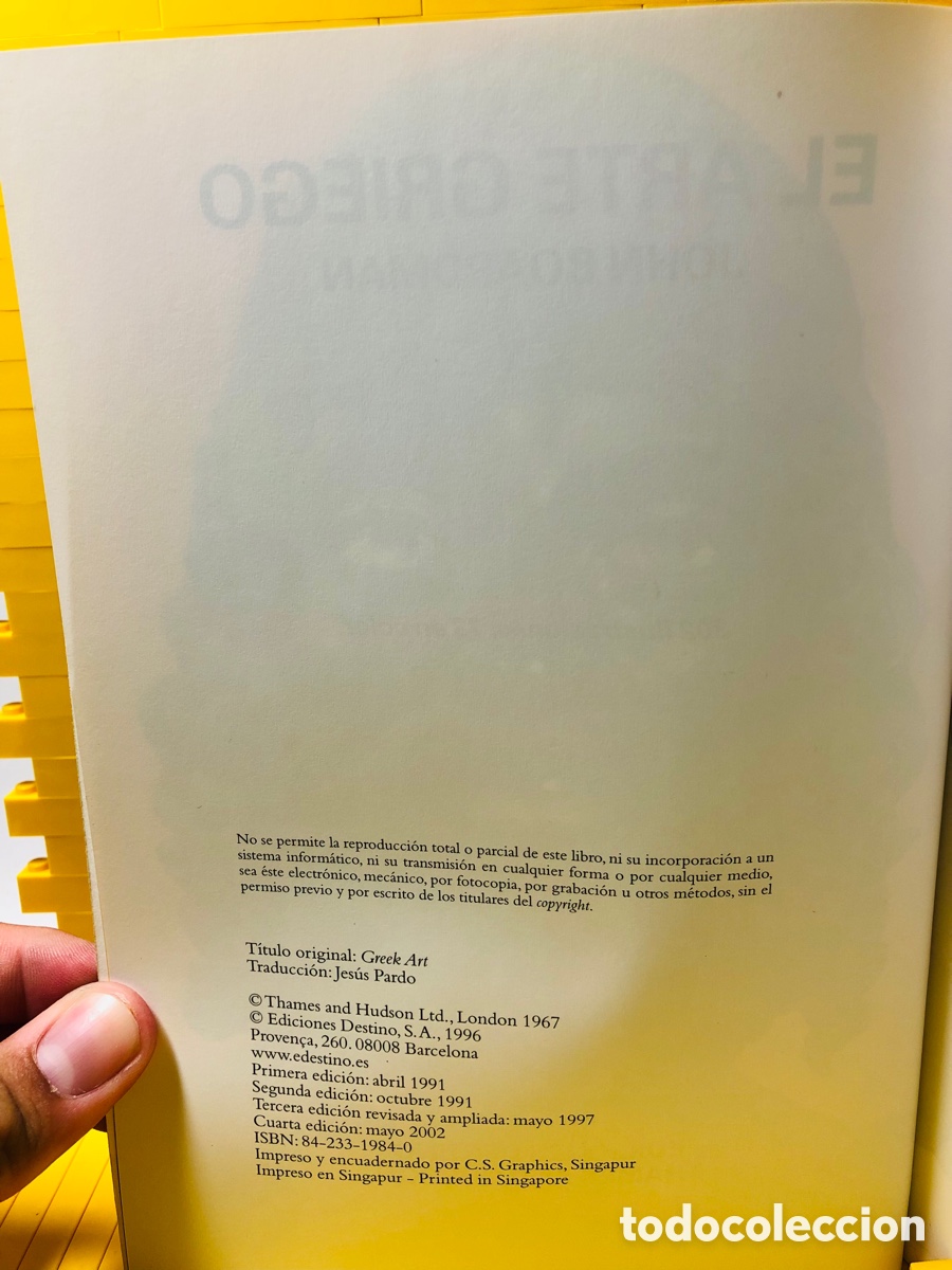 Libros de segunda mano: EL ARTE GRIEGO ● EDICIONES DESTINO ● 1997 ● JOHN BOARDMAN - Foto 4