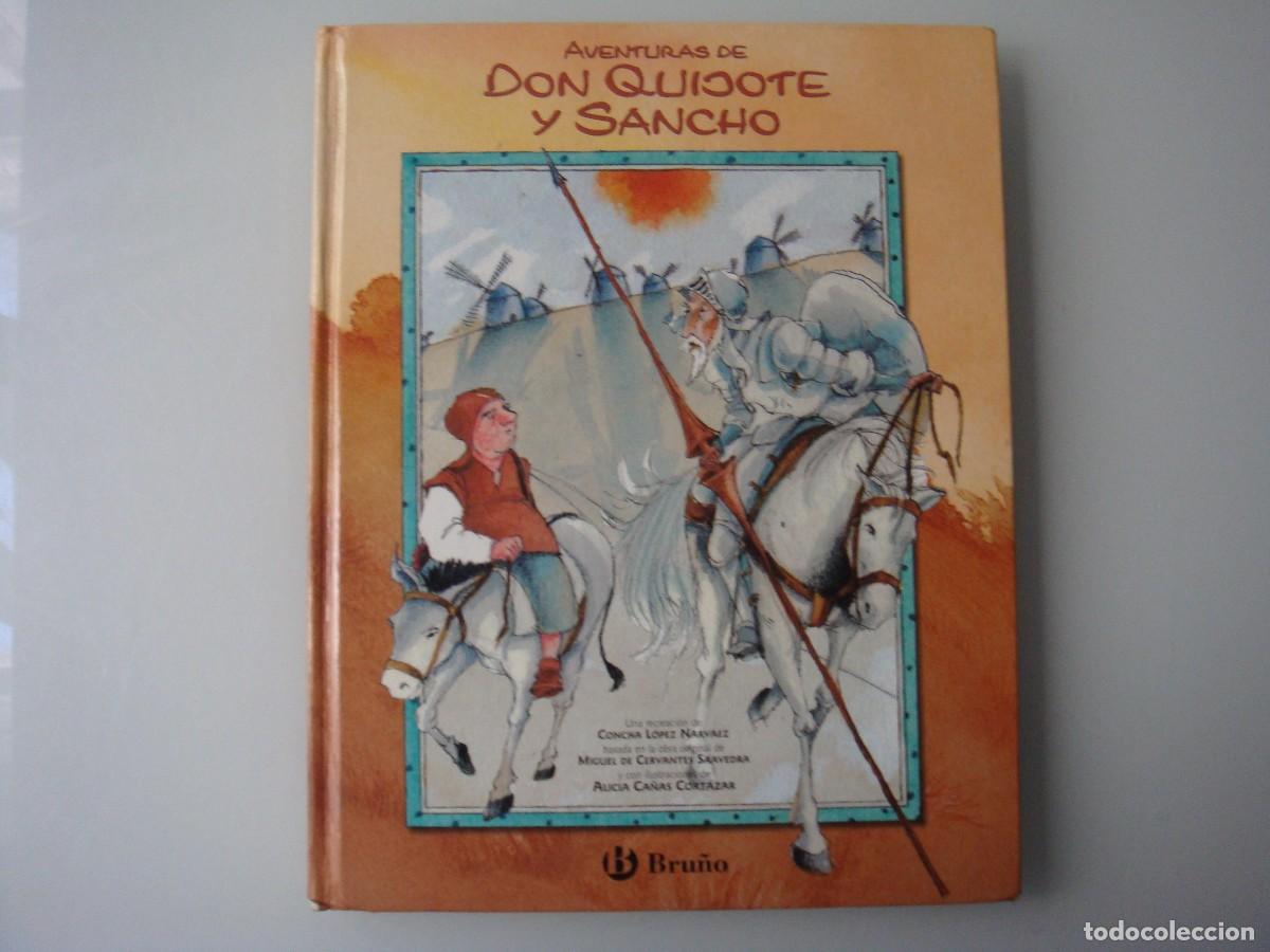 Libros de segunda mano: AVENTURAS DE DON QUIJOTE Y SANCHO BRU&Ntilde;O - Foto 1