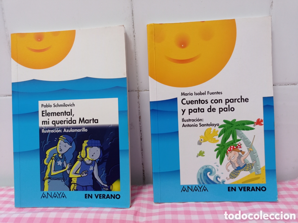 Libros de segunda mano: LOTE 2 LIBROS ANAYA EN VERANO, BUEN ESTADO - Foto 1