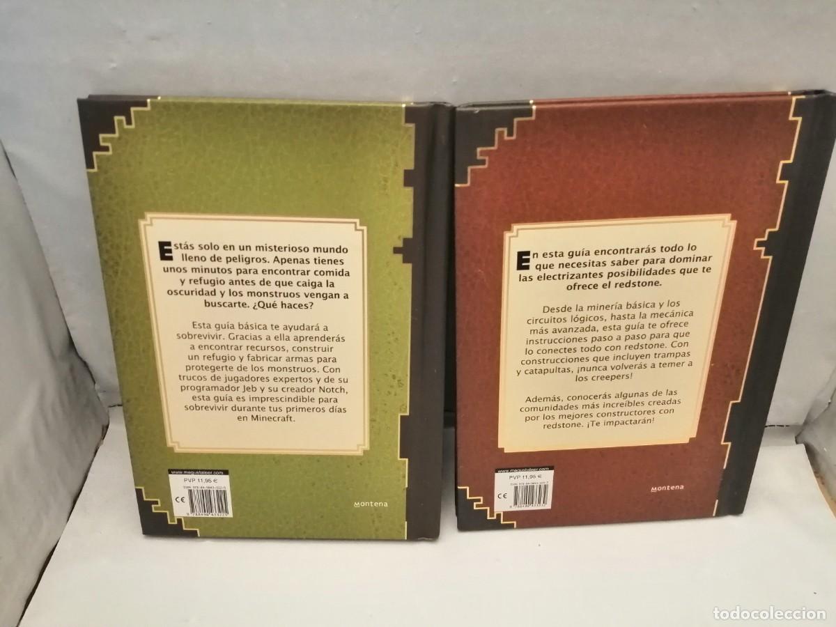 Libros de segunda mano: DOS LIBROS Minecraft: Gu&iacute;a B&aacute;sica + Gu&iacute;a Redstone - Foto 2