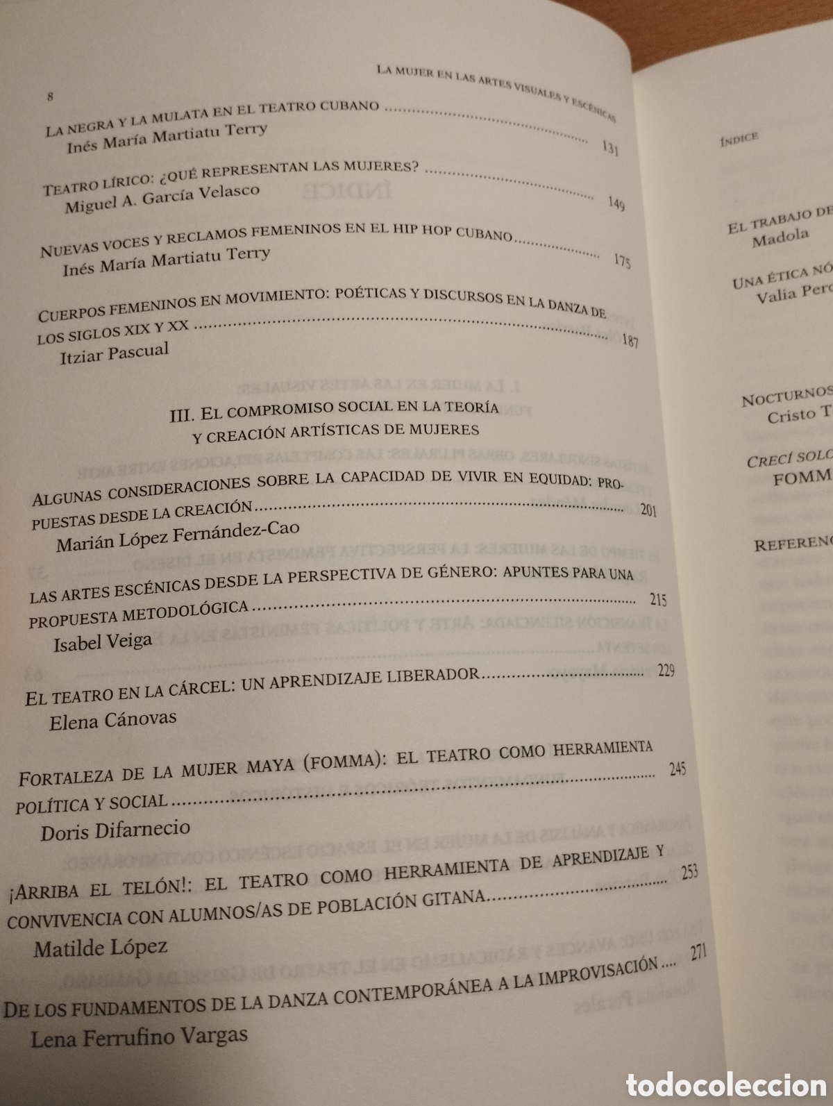 Libros de segunda mano: LA MUJER EN LAS ARTES VISUALES Y ESC&Eacute;NICAS (OLGA BARRIOS) - Foto 4