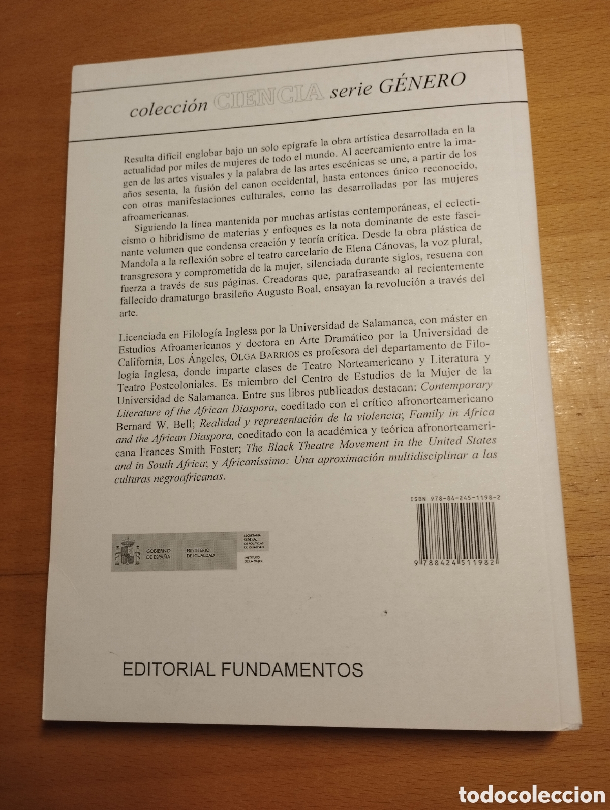 Libros de segunda mano: LA MUJER EN LAS ARTES VISUALES Y ESC&Eacute;NICAS (OLGA BARRIOS) - Foto 10