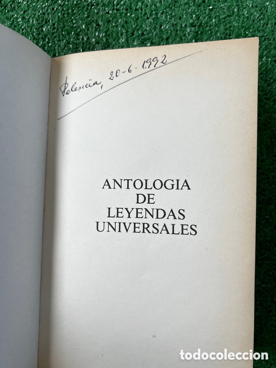 Libros de segunda mano: Antolog&iacute;a de leyendas universales - Foto 4