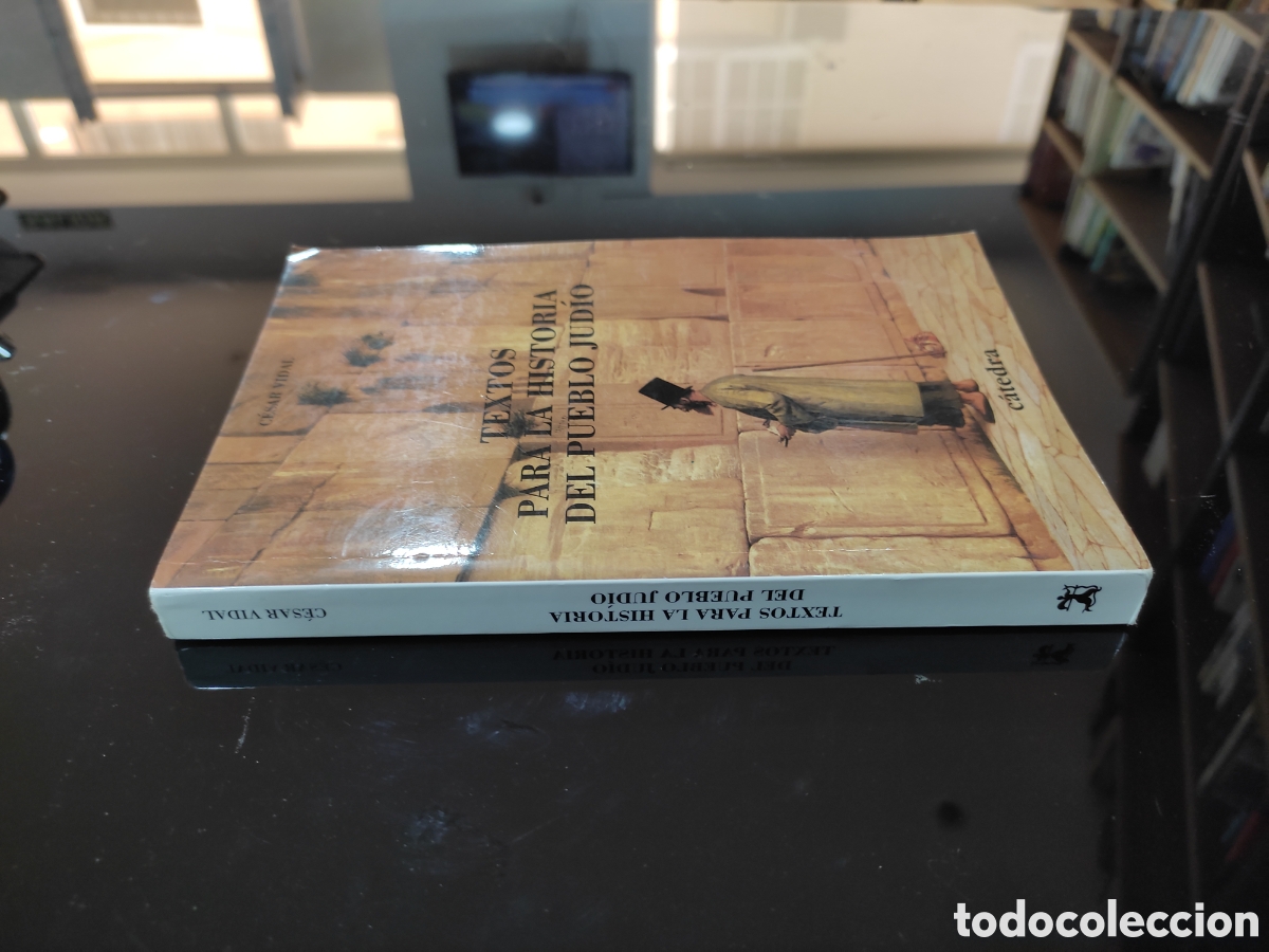 Libros de segunda mano: Textos para la historia del pueblo jud&iacute;o. C&eacute;sar Vidal - Foto 2