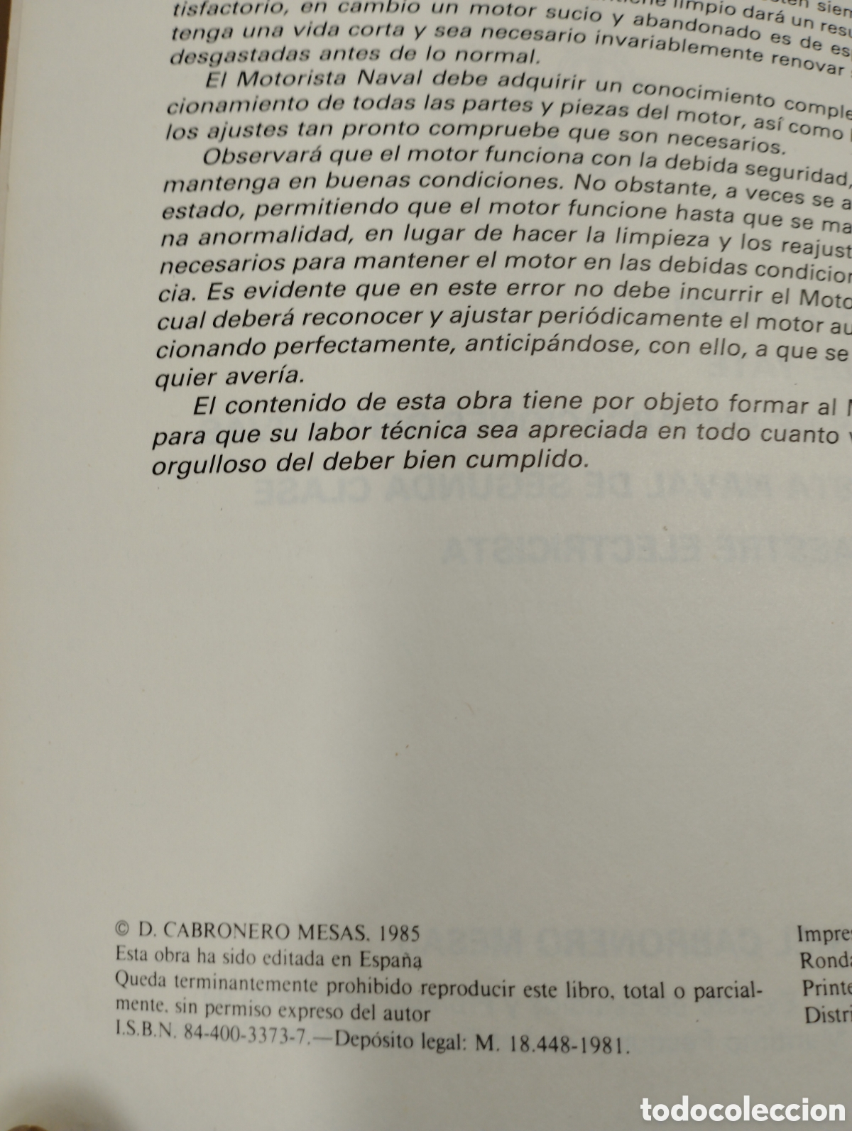 Libros de segunda mano: Motores de combusti&oacute;n interna. Daniel cabronero mesas. - Foto 4