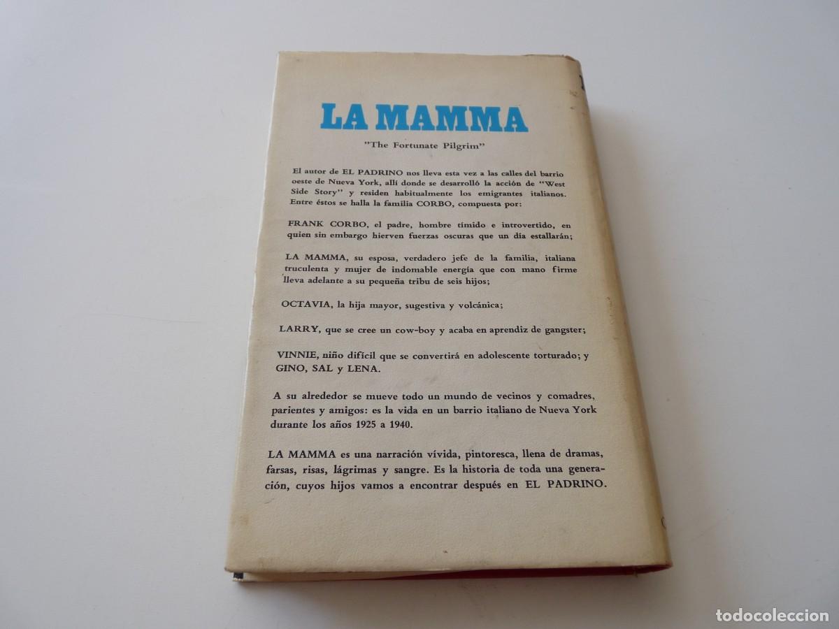Libros de segunda mano: LA MAMMA de MARIO PUZO REF: C3 - Foto 2