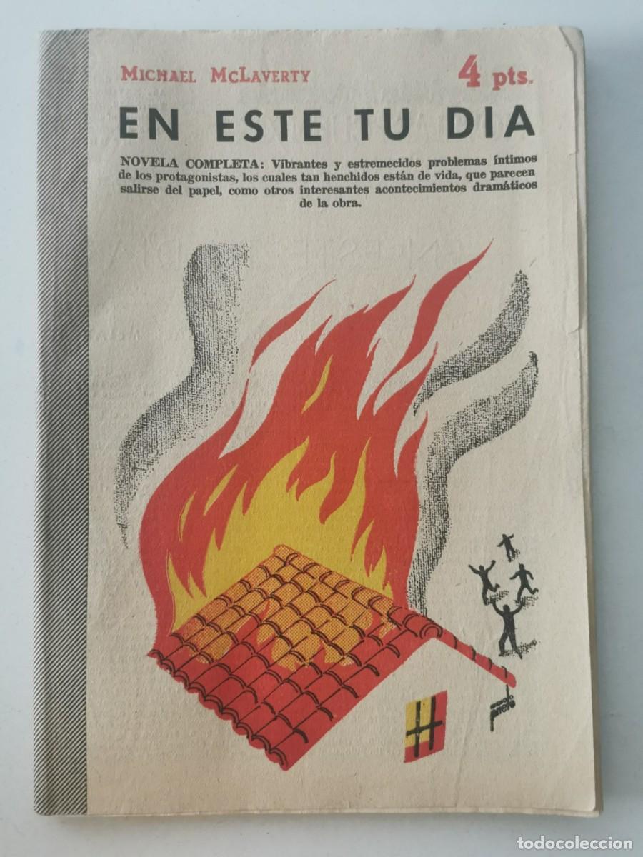 Libros de segunda mano: McLAVERTY, Michael. En este tu d&iacute;a: novela completa - Foto 1