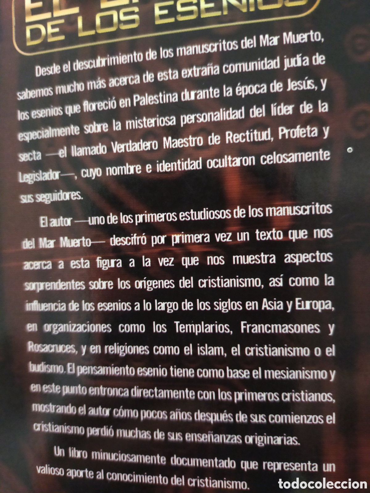 Libros de segunda mano: EL ENIGMA DE LOS ESENIOS EDAF BUEN ESTADO - Foto 2