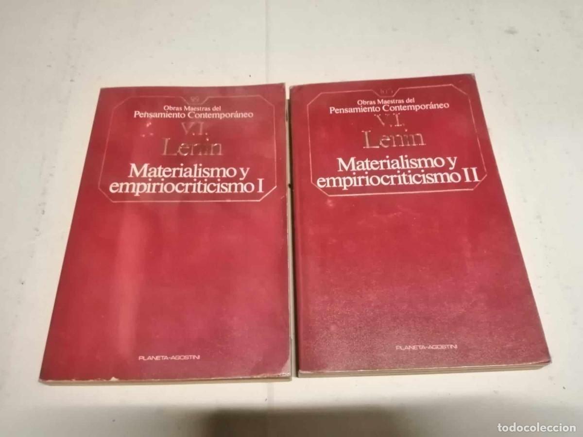 Libros de segunda mano: MATERIALISMO Y EMPIROCRITICISMO (2 VOLUMENES) LENIN - Foto 1