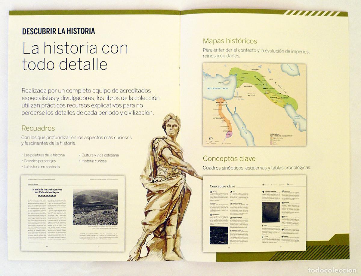 Libros de segunda mano: Descubrir la historia 40 tomos. Colecci&oacute;n completa. - Foto 4