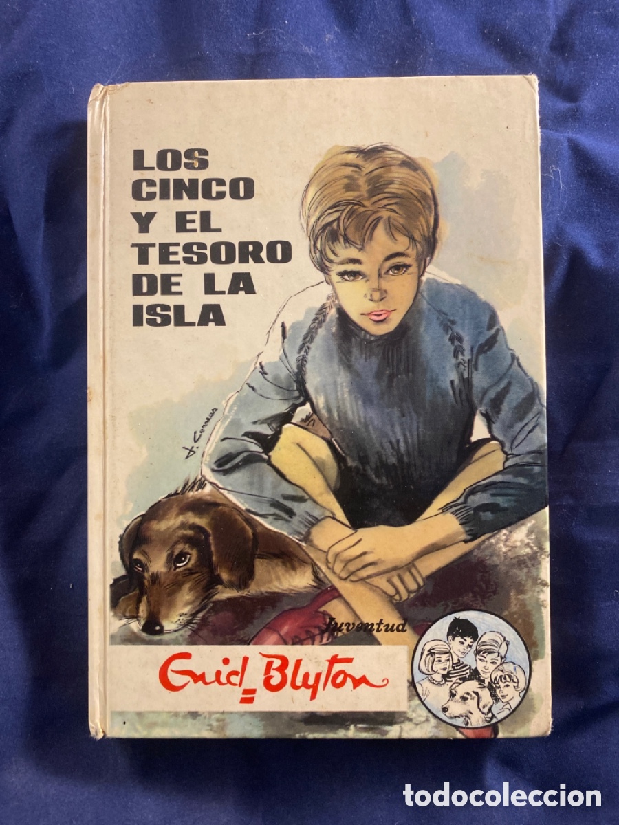 Libros de segunda mano: Los cinco y el tesoro de la isla - Foto 1
