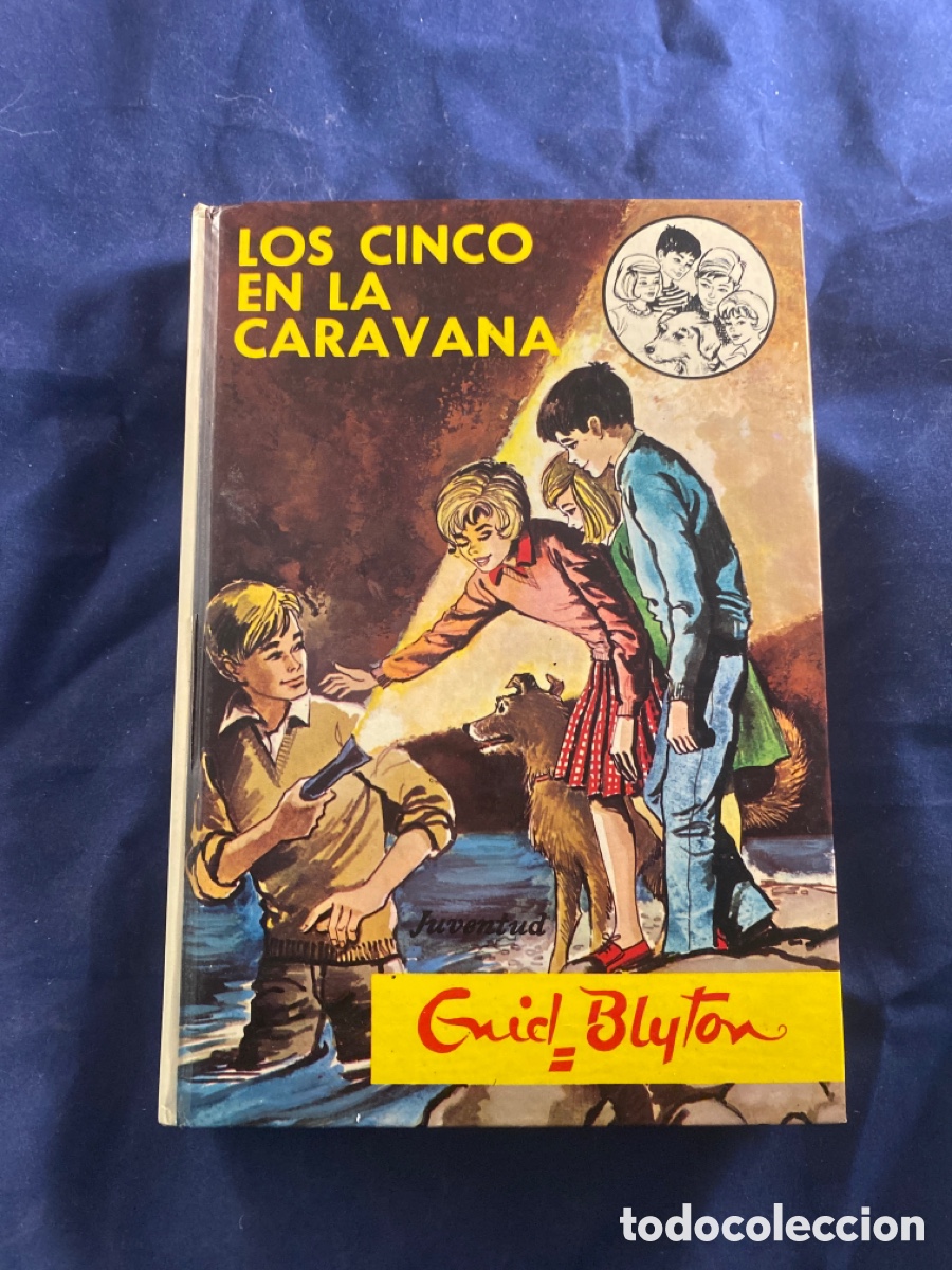 Libros de segunda mano: Los cinco en la caravana - Foto 1