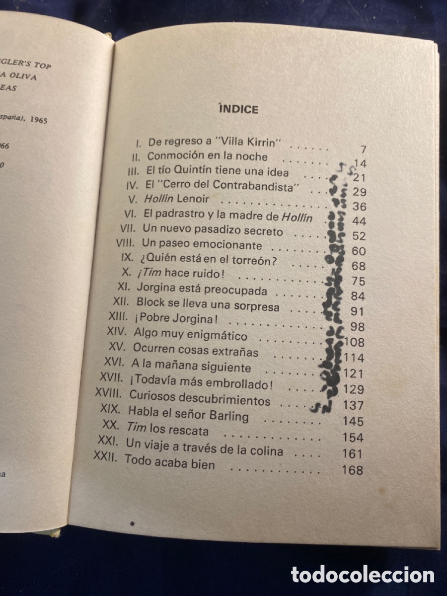 Libros de segunda mano: Los cinco en el cerro del contrabandista - Foto 2