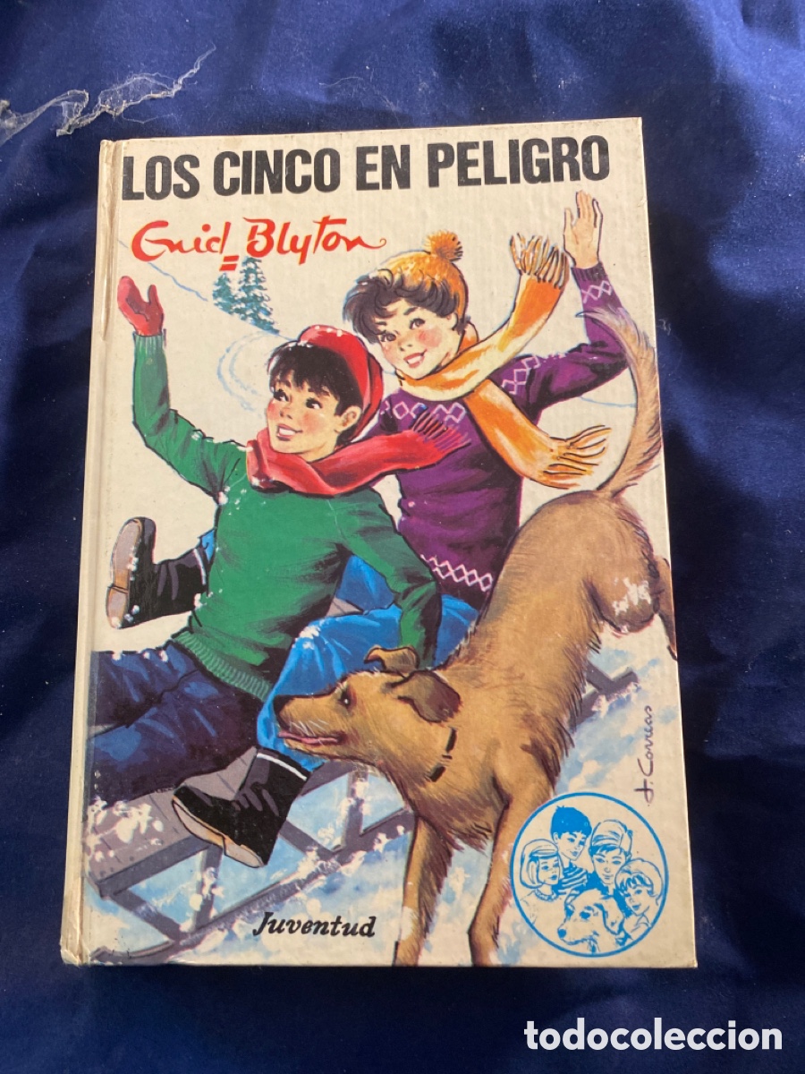 Libros de segunda mano: Los cinco en peligro - Foto 1