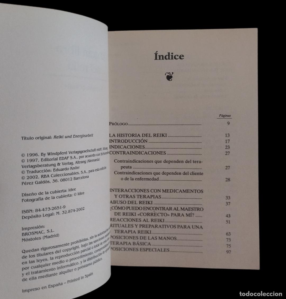 Libros de segunda mano: EL GRAN LIBRO DEL REIKI / STEPHAN SCHULLE. CASI COMO NUEVO. - Foto 3