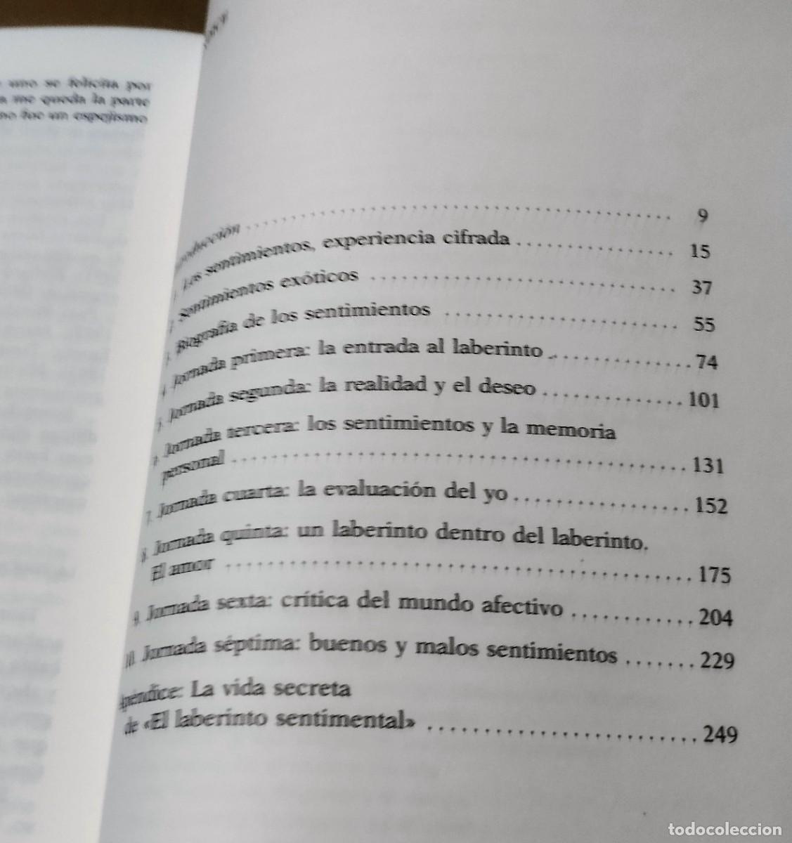 Libros de segunda mano: Jos&eacute; Antonio Marina, El laberinto sentimental, Anagrama, 1956, - Foto 3