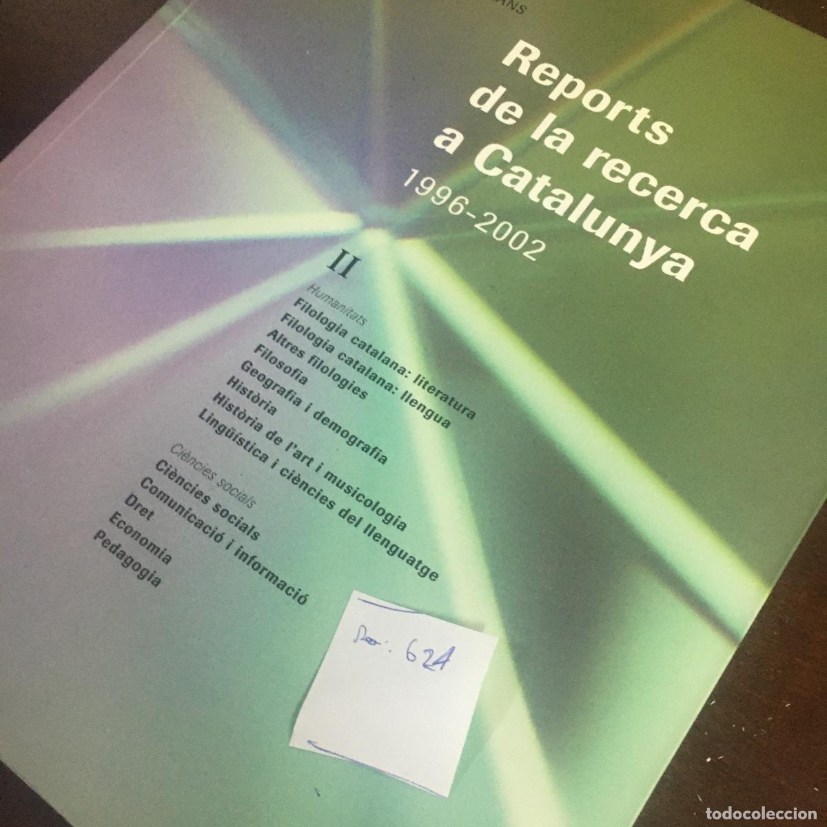 Libros de segunda mano: Reports de la recerca a Catalunya II. REF: 624 - Foto 5