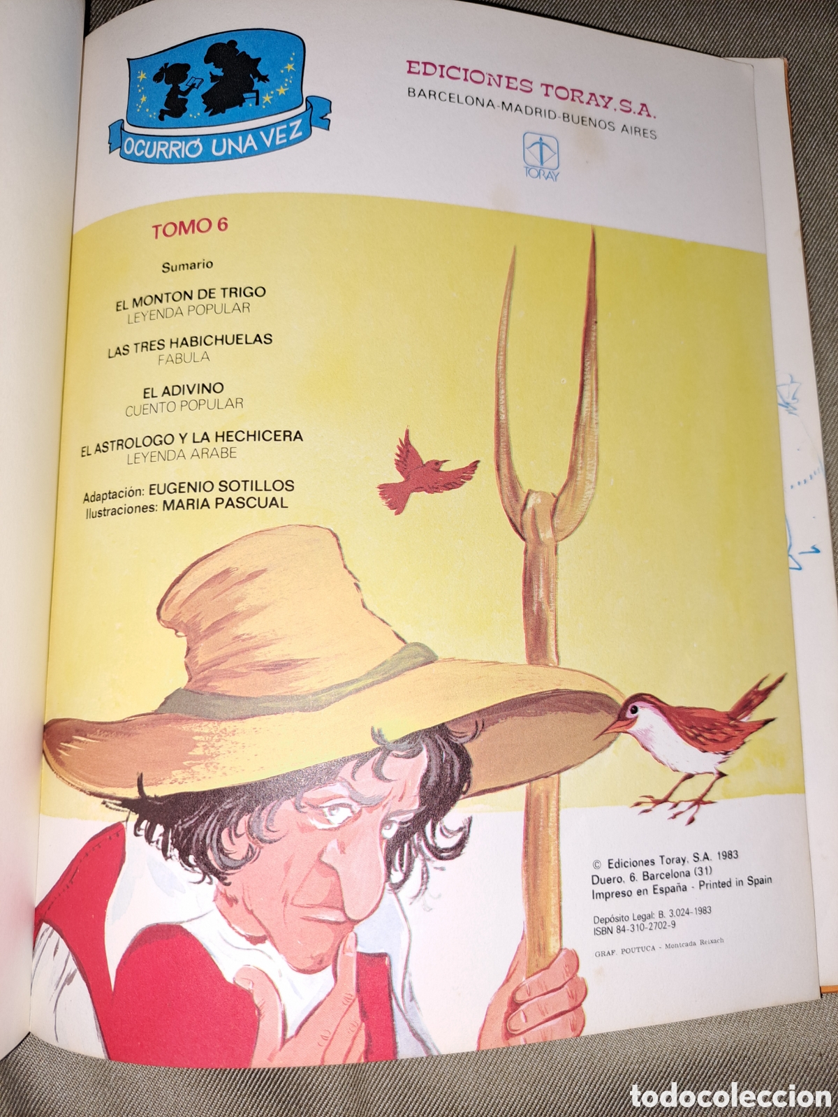 Libros de segunda mano: OCURRI&Oacute; UNA VEZ N&deg;6, TORAY - Foto 2