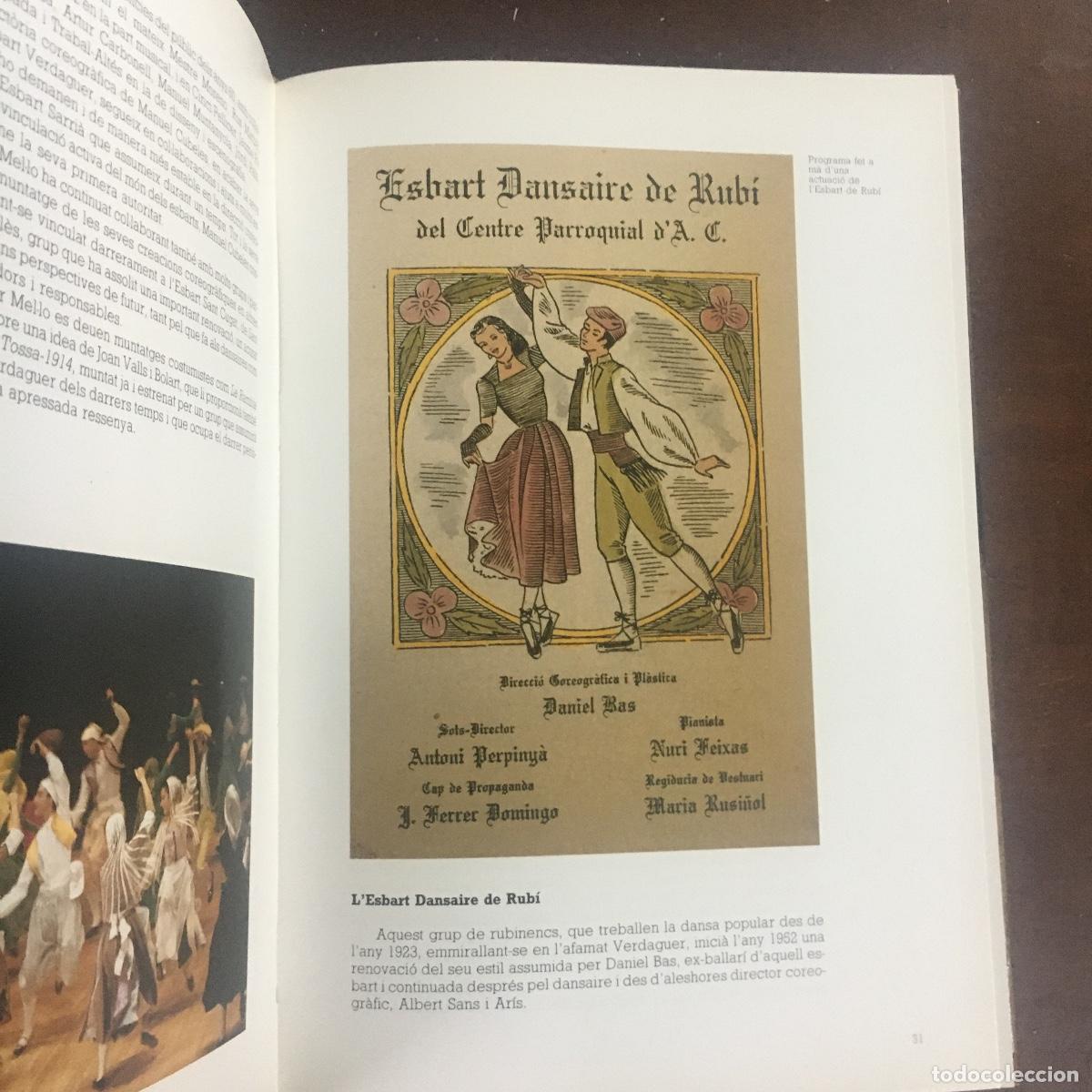 Libros de segunda mano: HIST&Ograve;RIA DE LA DANSA A CATALUNYA REF: 647 - Foto 2