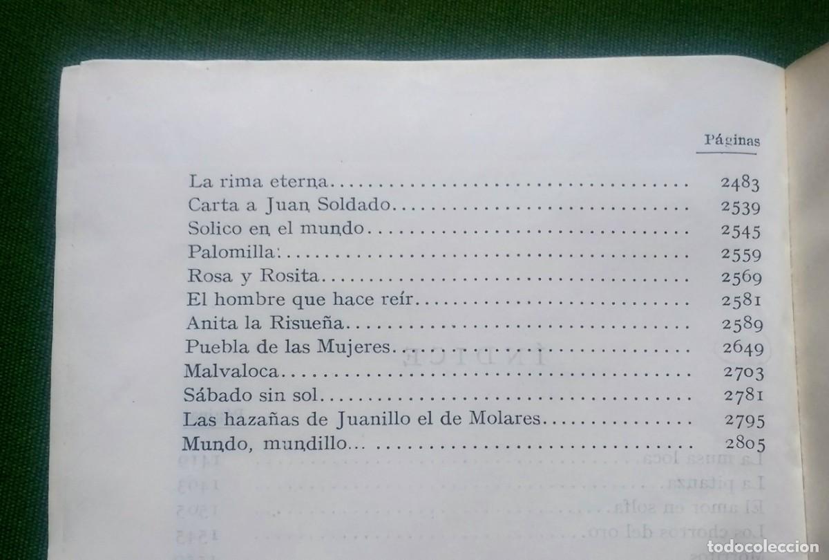 Libros de segunda mano: OBRAS COMPLETAS - VOL. 2 - &Aacute;LVAREZ QUINTERO - ESPASA CALPE 1947. - Foto 6