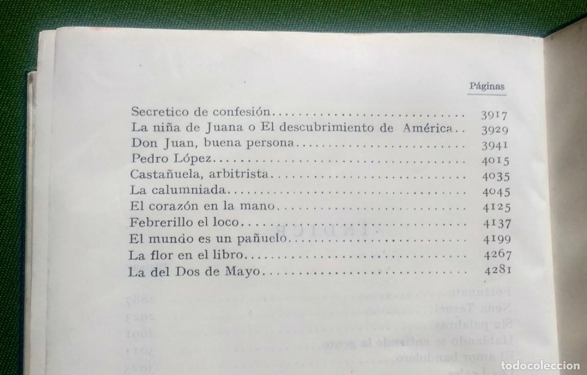 Libros de segunda mano: OBRAS COMPLETAS - VOL. 3 - &Aacute;LVAREZ QUINTERO - ESPASA CALPE 1947. - Foto 6
