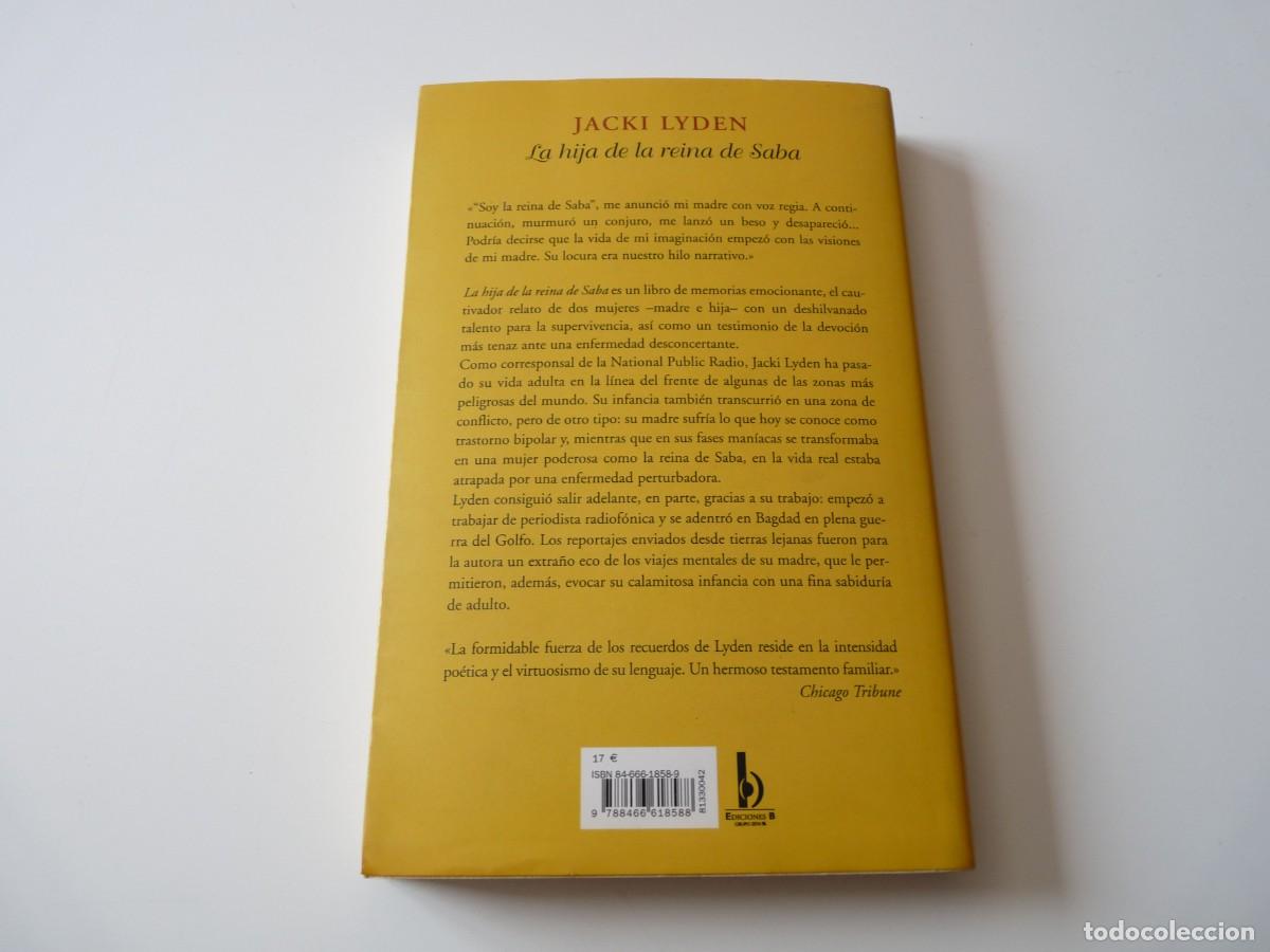 Libros de segunda mano: LA HIJA DE LA REINA DE SABA de JACKI LYDEN REF: C4 - Foto 2