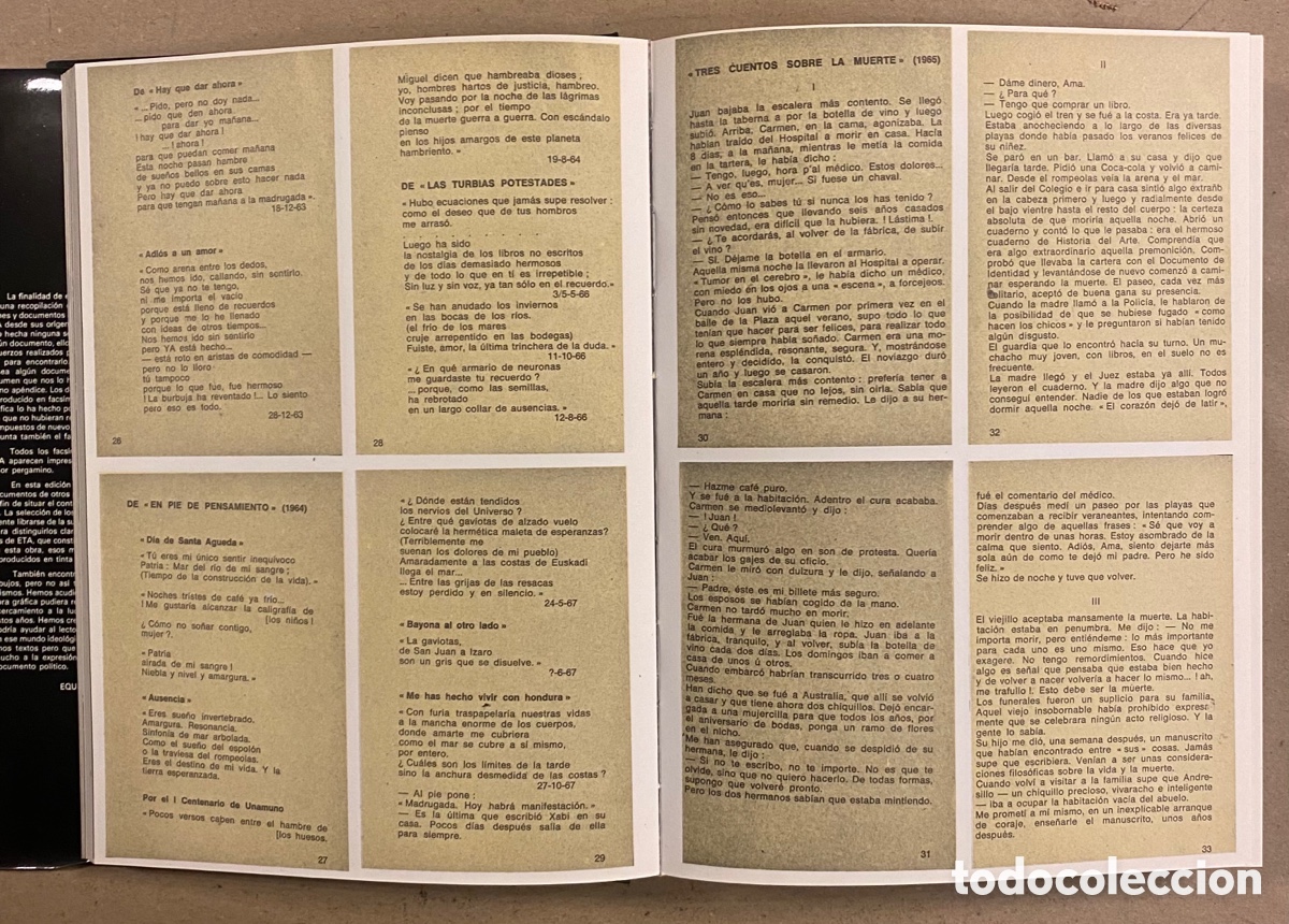 Libros de segunda mano: DOCUMENTOS Y - DOCUMENTOS DE ETA. TOMO 8.: CORRESPONDIENTE AL A&Ntilde;O 1968. HORDAGO EDITORIAL LUR - Foto 5