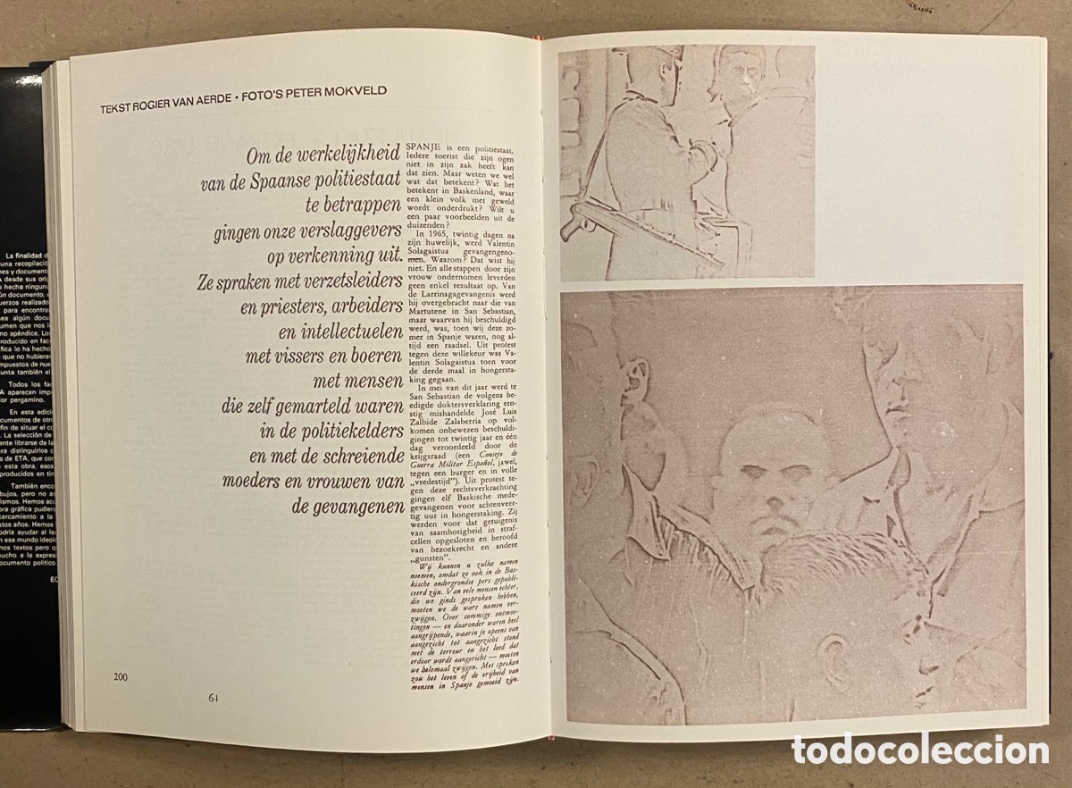 Libros de segunda mano: DOCUMENTOS Y - DOCUMENTOS DE ETA. TOMO 8.: CORRESPONDIENTE AL A&Ntilde;O 1968. HORDAGO EDITORIAL LUR - Foto 6