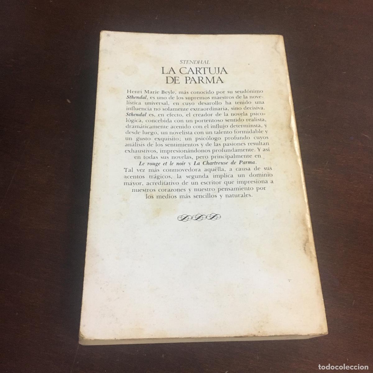 Libros de segunda mano: La Cartuja de Parma - STENDHAL REF: 730 - Foto 4
