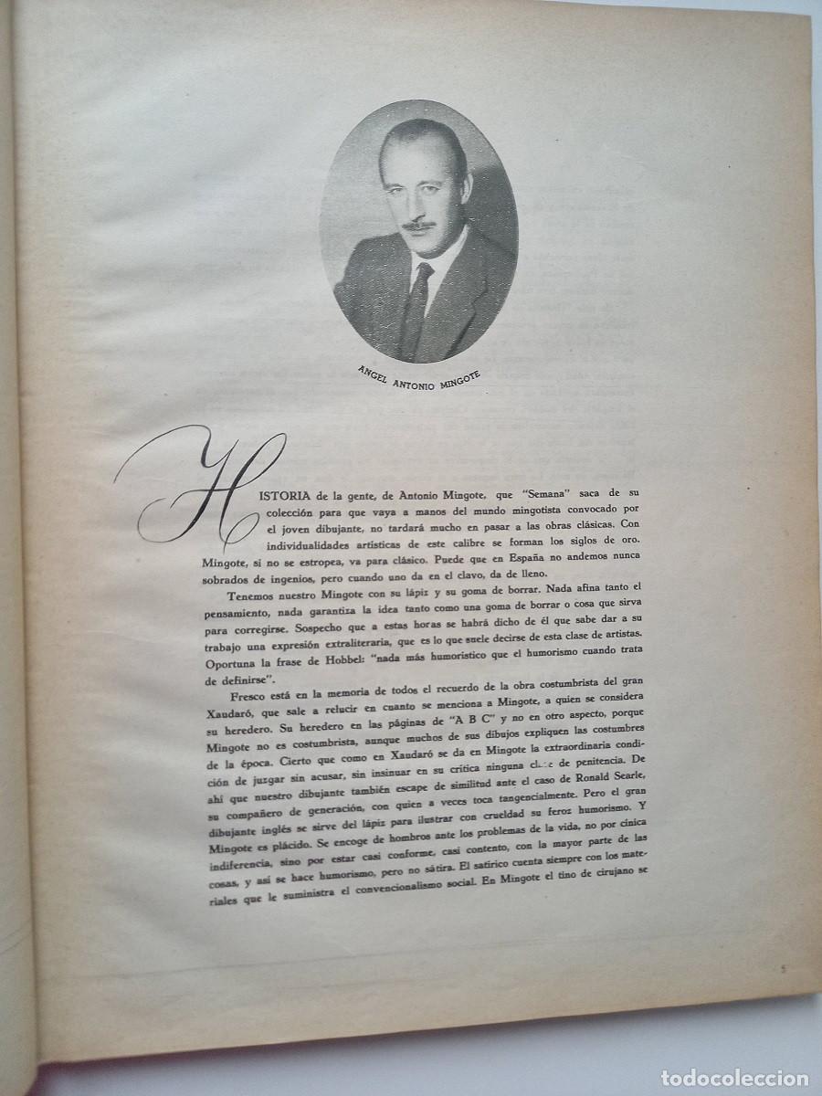Libros de segunda mano: HISTORIA DE LA GENTE. MINGOTE. 1&ordf; EDICION!! 1955 - Foto 3
