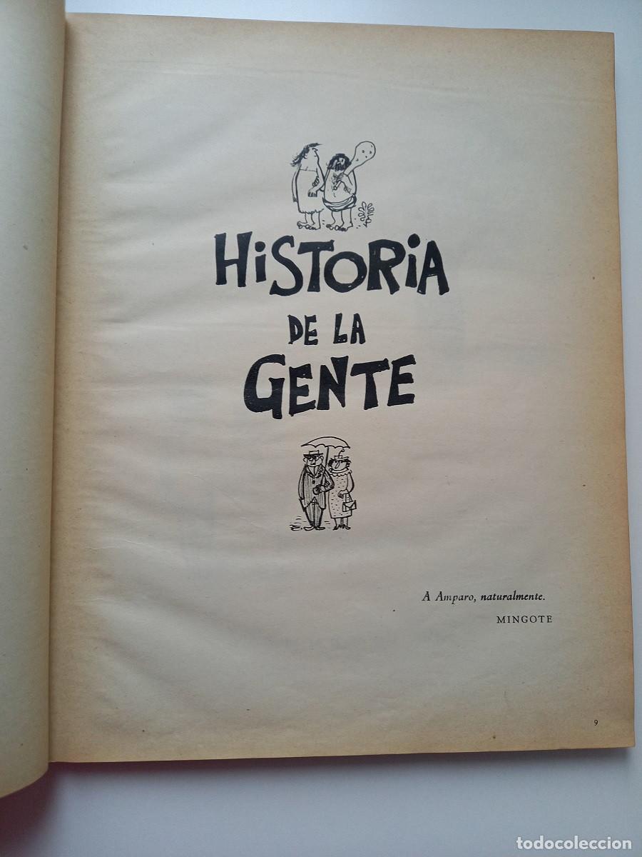 Libros de segunda mano: HISTORIA DE LA GENTE. MINGOTE. 1&ordf; EDICION!! 1955 - Foto 4