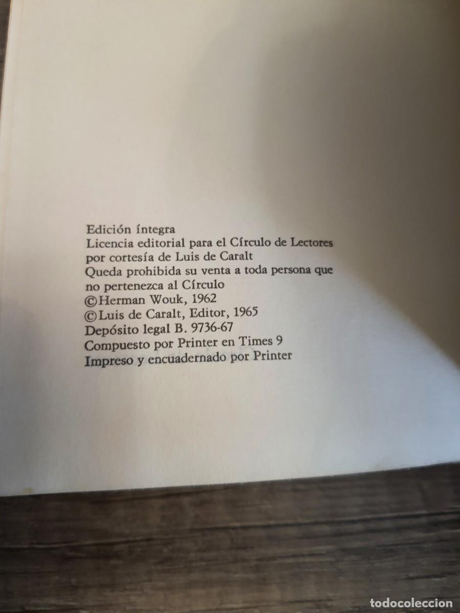 Libros de segunda mano: MUNDO DEMONIO Y CARNE HERMAN WOUK - Foto 4