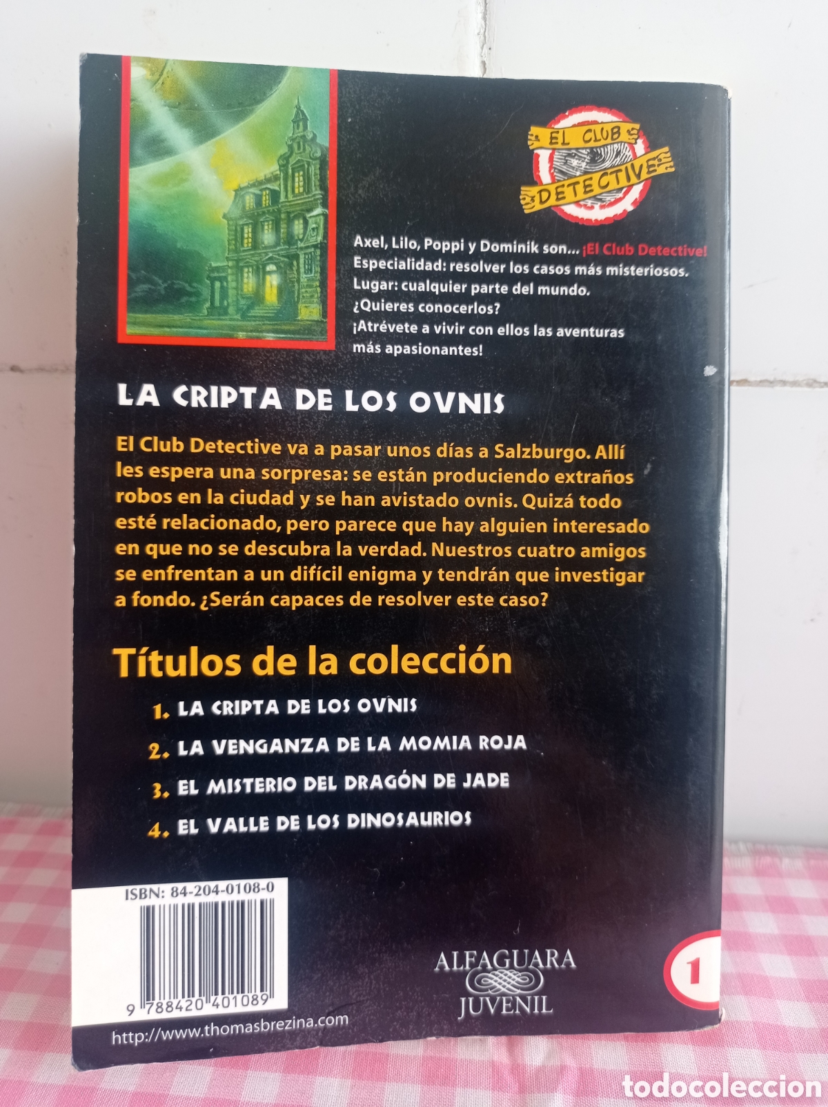 Libros de segunda mano: LA CRIPTA DE LOS OVNIS, THOMAS BREZINA, BUEN ESTADO - Foto 2
