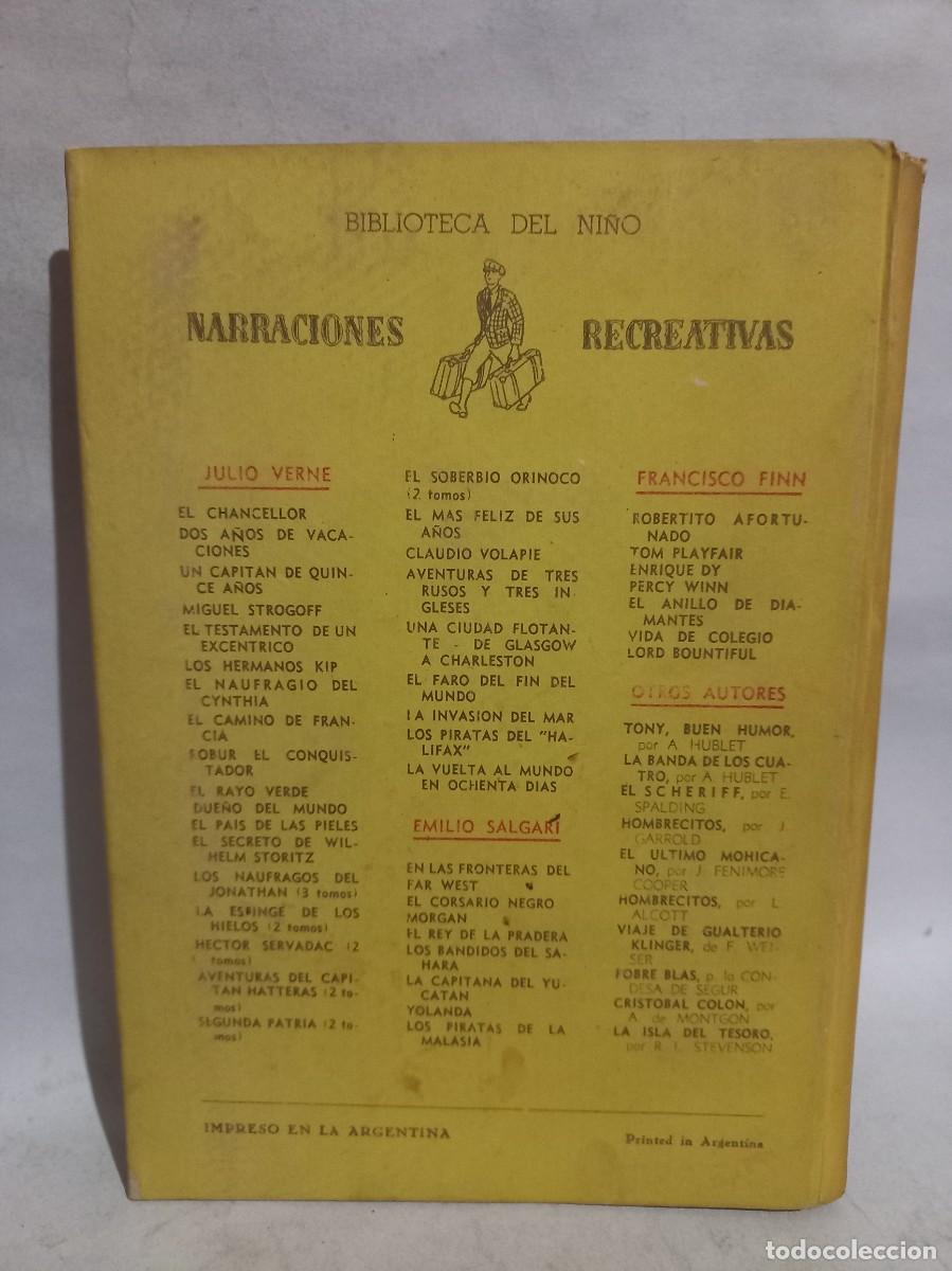Libros de segunda mano: Julio Verne - El Pa&iacute;s de las Pieles - 1952 - Foto 3