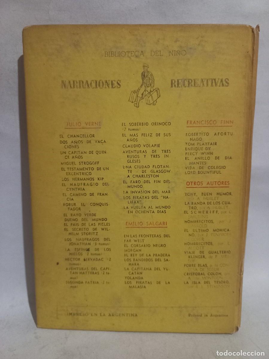 Libros de segunda mano: Emilio Salgari - La Reina de los Caribes -1952 - Foto 3