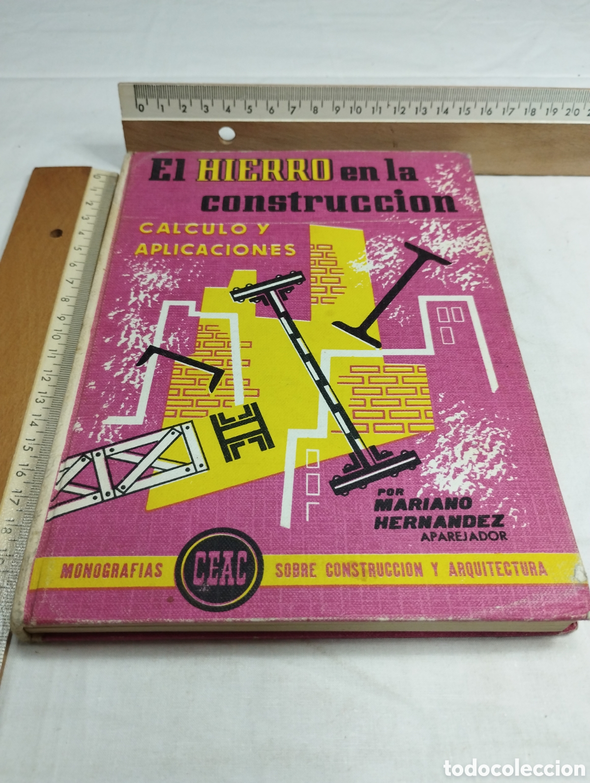 Libros de segunda mano: El hierro en la construcci&oacute;n. Mariano Hern&aacute;ndez, 1962 KKB - Foto 1
