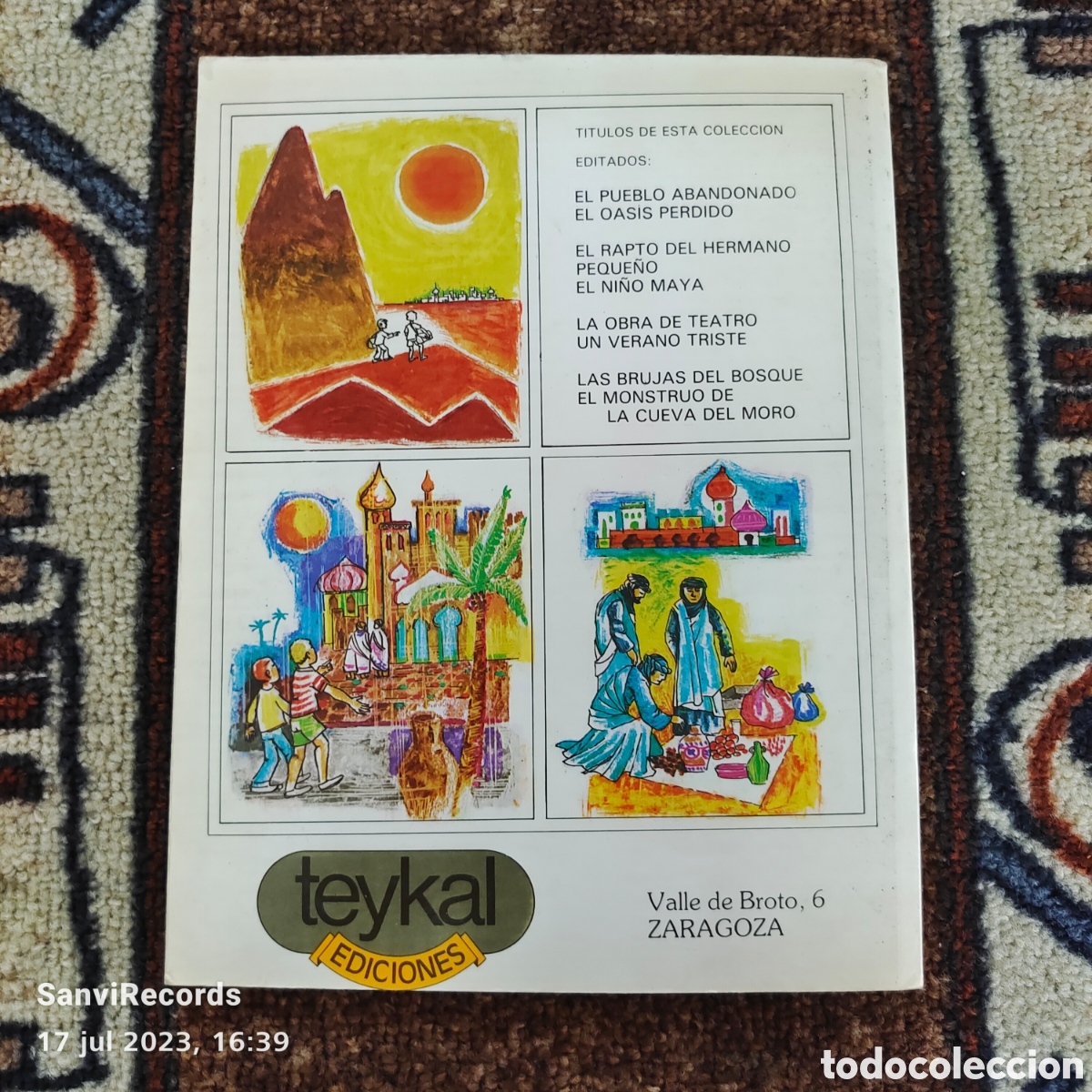 Libros de segunda mano: EL OASIS PERDIDO (CARLOS DEZA) (COLECCI&Oacute;N ANTARES) - Foto 2